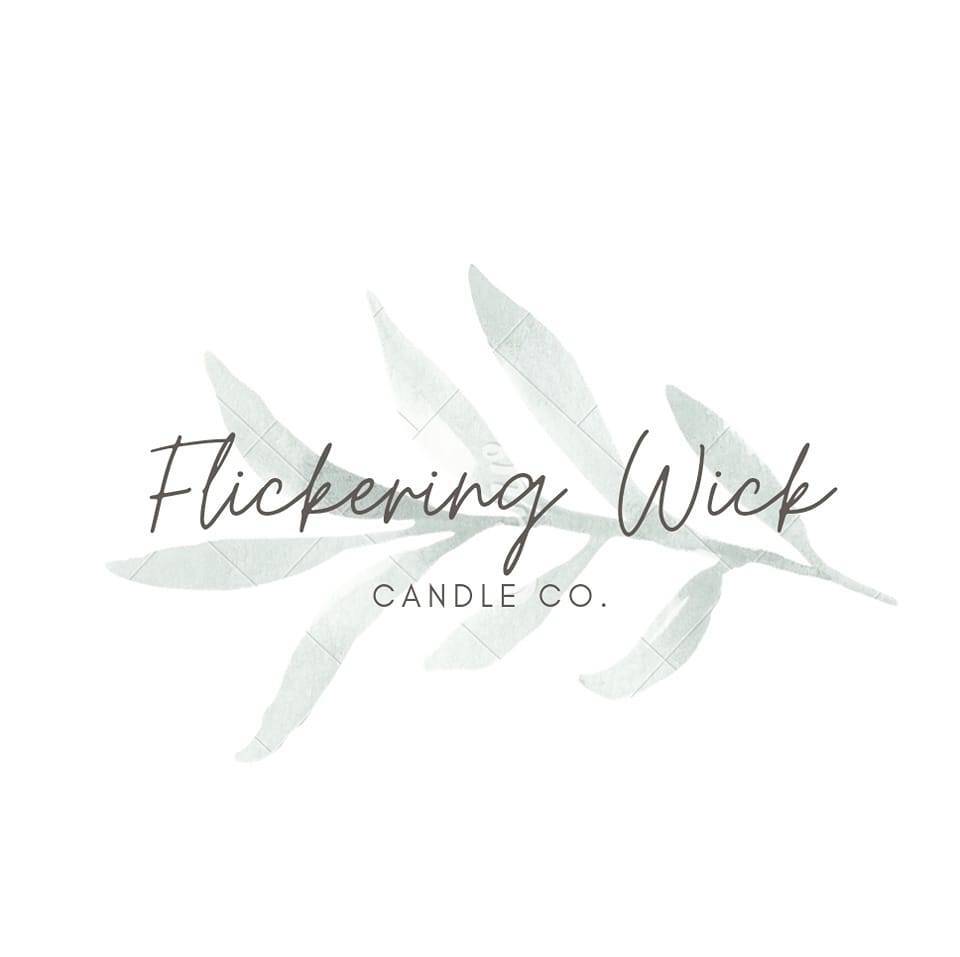 Flickering Wick Candle Co logo